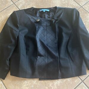 Antonio Melani 8 Wool Blend Cropped Jacket